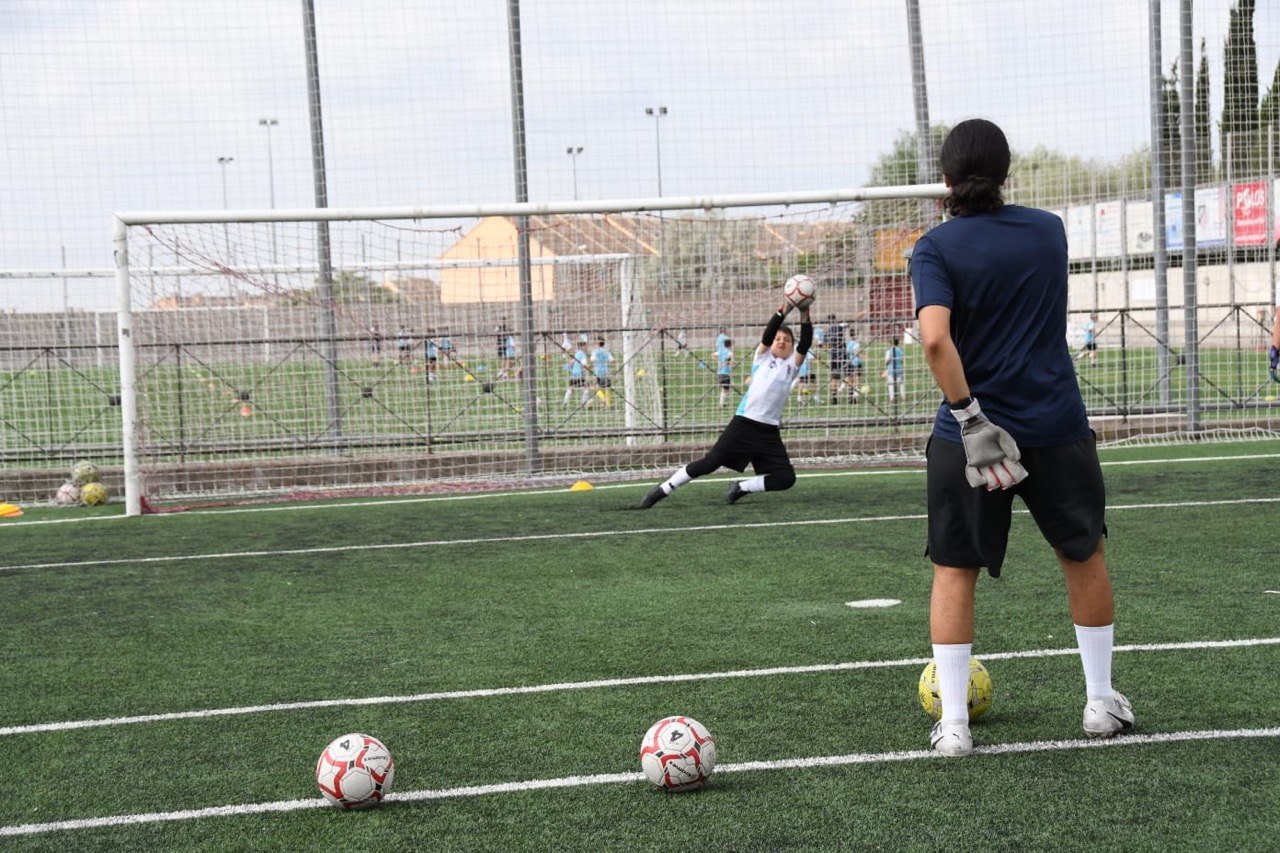 Entrenamiento de porteros